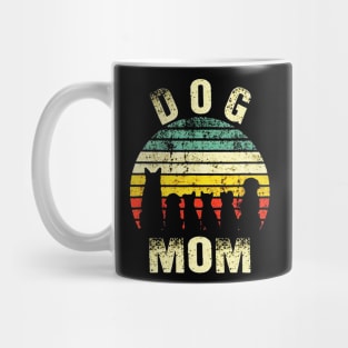 Vintage Dog Mom Mug